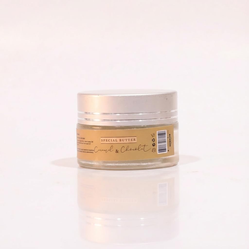 FLORÍNTO Special Butter – Brightening & Softening Cream for Underarm & Bikini Line – With Shea Butter, Vitamin E & Natural Oils – Gentle Hydration for Sensitive Skin – 40g (Caramel & Chocolate)