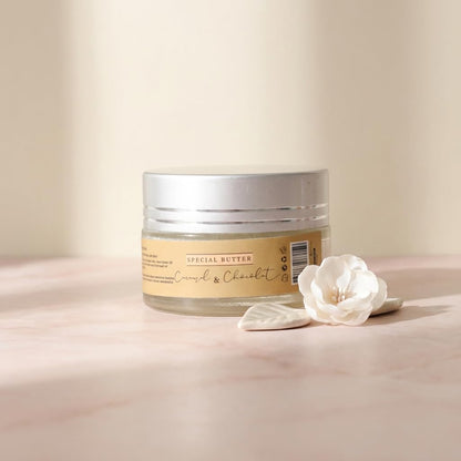 FLORÍNTO Special Butter – Brightening & Softening Cream for Underarm & Bikini Line – With Shea Butter, Vitamin E & Natural Oils – Gentle Hydration for Sensitive Skin – 40g (Caramel & Chocolate)