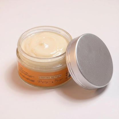 FLORÍNTO Special Butter – Brightening & Softening Cream for Underarm & Bikini Line – With Shea Butter, Vitamin E & Natural Oils – Gentle Hydration for Sensitive Skin – 40g (Papaya & Mango)