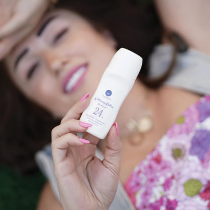 FLORÍNTO Roll-On Deodorant – 0% Aluminum Salts – Long-Lasting Freshness with Aloe Vera, Sage, Witch Hazel, Tea Tree Oil & Dead Sea Minerals – Gentle, Anti-Stain Formula for Sensitive Skin – 50 ml