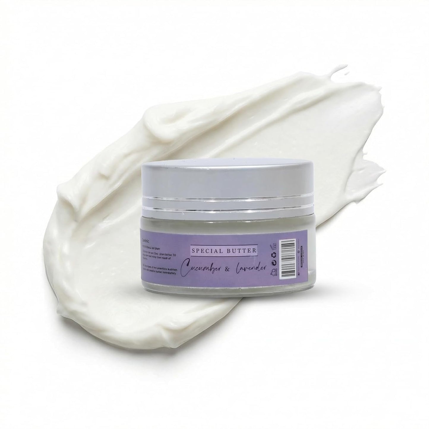 FLORÍNTO Special Butter – Brightening & Softening Cream for Underarm & Bikini Line – With Shea Butter, Vitamin E & Natural Oils – Gentle Hydration for Sensitive Skin – 40g (Lavender & Cucumber)