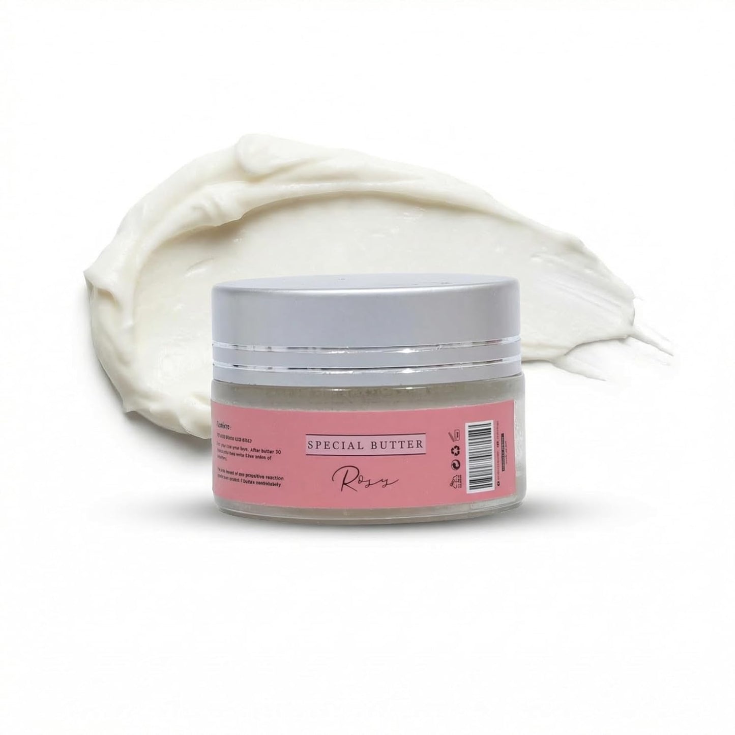 FLORÍNTO Special Butter – Brightening & Softening Cream for Underarm & Bikini Line – With Shea Butter, Vitamin E & Natural Oils – Gentle Hydration for Sensitive Skin – 40g (Rose)