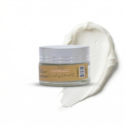 FLORÍNTO Special Butter – Brightening & Softening Cream for Underarm & Bikini Line – With Shea Butter, Vitamin E & Natural Oils – Gentle Hydration for Sensitive Skin – 40g (Caramel & Chocolate)