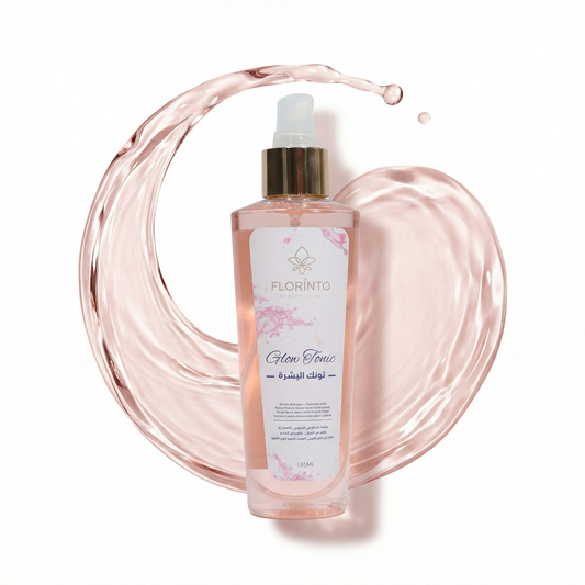 FLORÍNTO Facial Toner – Refreshing & Hydrating Toner with Dead Sea Minerals, Rose Water, Aloe Vera & Herbal Extracts – Balances Skin pH, Refines Pores & Soothes Sensitive Skin – 185 ml